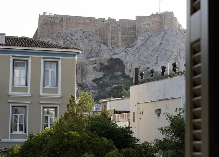 Ancient Athens Great Apt Home Office Acropolis View